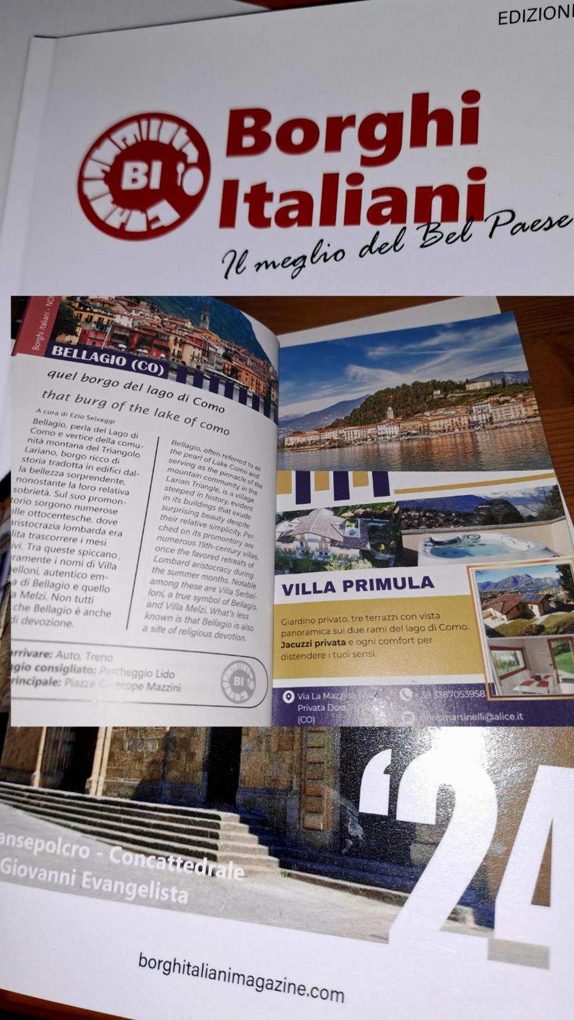 Villa Primula Bellagio Eksteriør billede